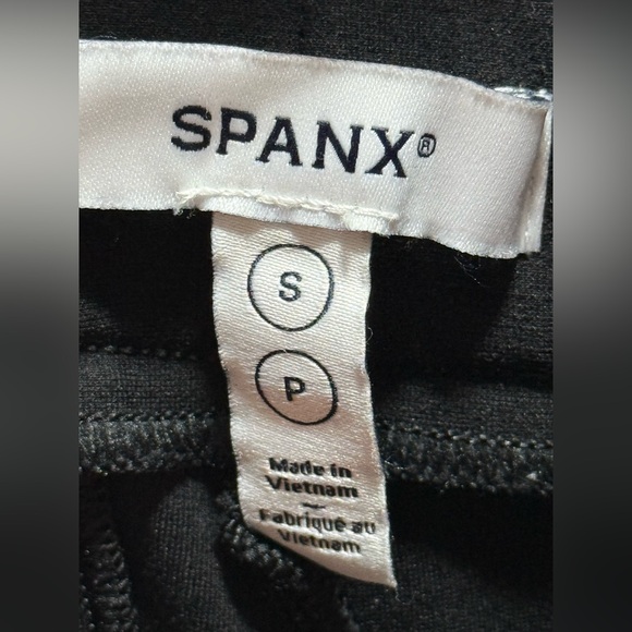 🛷Spanx The Perfect Pant Black Wide Leg Classic - Picture 3 of 13